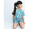 Short Waves Blue Blossom Bouquet - Shorts - 2