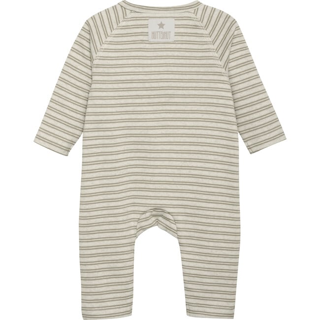 Long Sleeve Soft Playsuit, Silver Sage - Onesies - 2