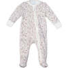 Good Dog Zip Baby Onesie, Bulldog Brown - Footie Pajamas - 1 - thumbnail