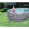 Power Steel 16' x 10' x 42" Oval Frame Swimming Pool Set - Pool - 2