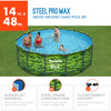 Steel Pro Max 14'x48" Camo Pool Set - Pool Accessories - 4