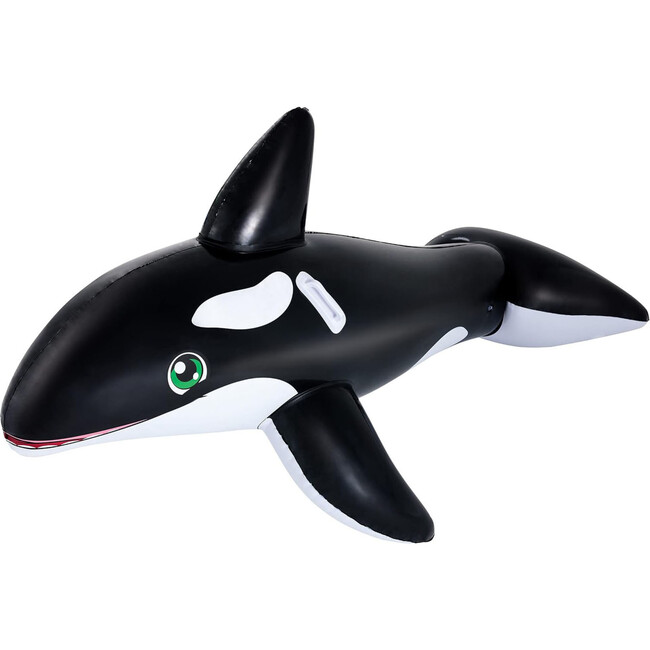 H2OGO! Jumbo Whale Rider Inflatable Pool Float