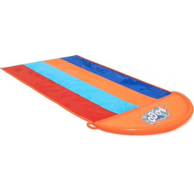 H2OGO! 16' Quadruple Inflatable Water Slide with Splash Landing