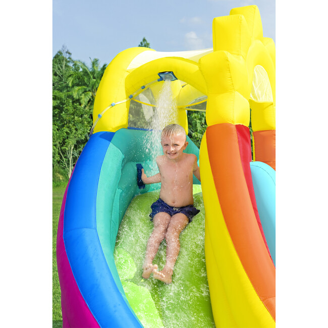 H20GO Let It Rain Mega Water Park with Extra Large Splash Pool - Water Toys - 4