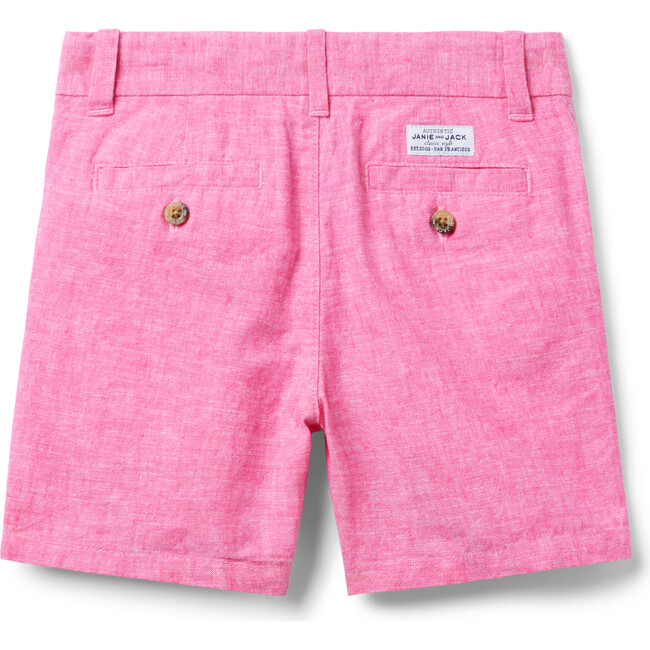 Linen-Cotton Short, Pink