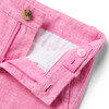 Linen-Cotton Short, Pink - Shorts - 2