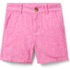 Linen-Cotton Short, Pink - Shorts - 1 - thumbnail