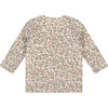 Vines Floral Print Long Sleeve T-Shirt, Multicolors - T-Shirts - 2