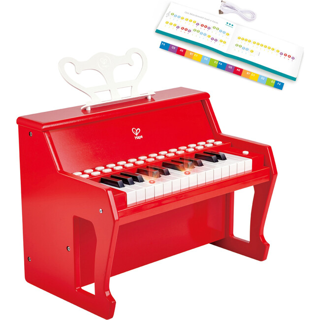 Learn With Lights: Electronic Piano - Red