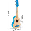 First Musical Guitar: Blue Lagoon - Kid's Wooden Instrument - Musical - 5