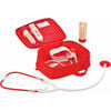 Doctor on Call Wooden Playset - Red - Role Play Toys - 3