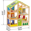 All Seasons Wooden Dollhouse - Kids Furnished Wooden Playset - Dollhouses - 5