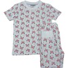 Kids Short Sleeve Butterflies Pajamas - Pajamas - 1 - thumbnail