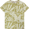 Palm Leaves T-Shirt, Kiwi Multi - T-Shirts - 1 - thumbnail