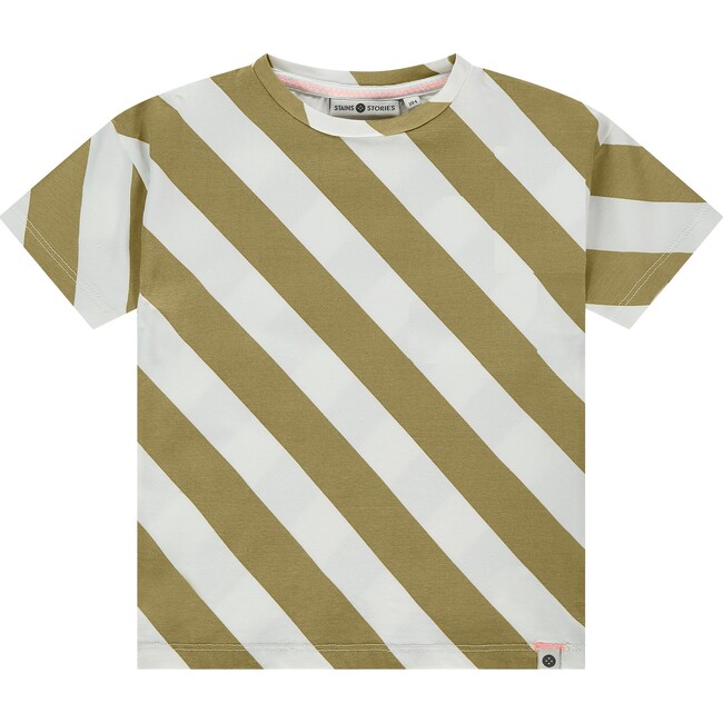 Striped T-Shirt, Kiwi Stripes