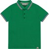Short Sleeve Polo, Green - Polo Shirts - 1 - thumbnail