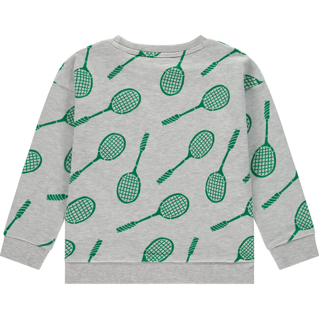 Tennis Rackets Sweatshirt, Grey - Sweatshirts - 2