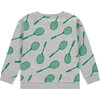 Tennis Rackets Sweatshirt, Grey - Sweatshirts - 2