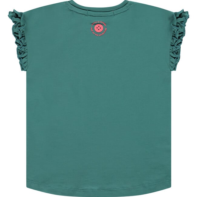 Short Sleeve T-Shirt, Emerald Green - T-Shirts - 2