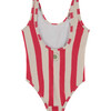 Stiped Swimsuit,Teaberry Stripes - One Pieces - 2