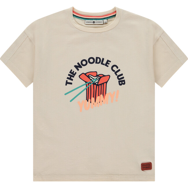The Noodle Club' T-Shirt, White