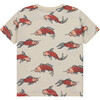 All Over Koi Fish Printed Short Sleeve T-shirt ,multi - T-Shirts - 2