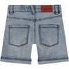 Denim Shorts, Medium Blue - Shorts - 2