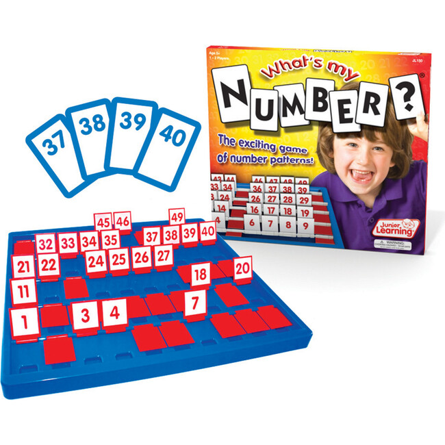 What's My Number? for Ages 5-6 Grade 1 Grade 3 Learning