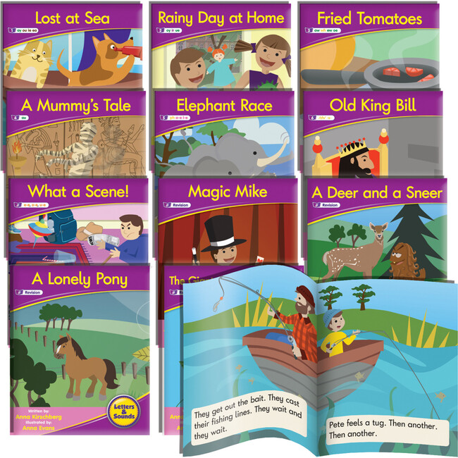 Vowel Sounds Readers - Fiction Learning Set