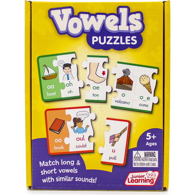 Vowel Puzzles  Educational Learning Set