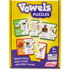 Vowel Puzzles  Educational Learning Set - STEM Toys - 1 - thumbnail