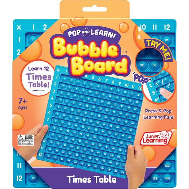 Times Table Bubble Board