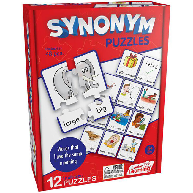 Synonym Learning Educational Puzzles