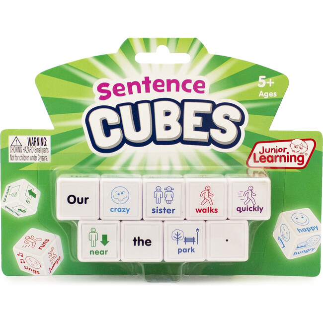 Sentences Cubes Educational Learning Set