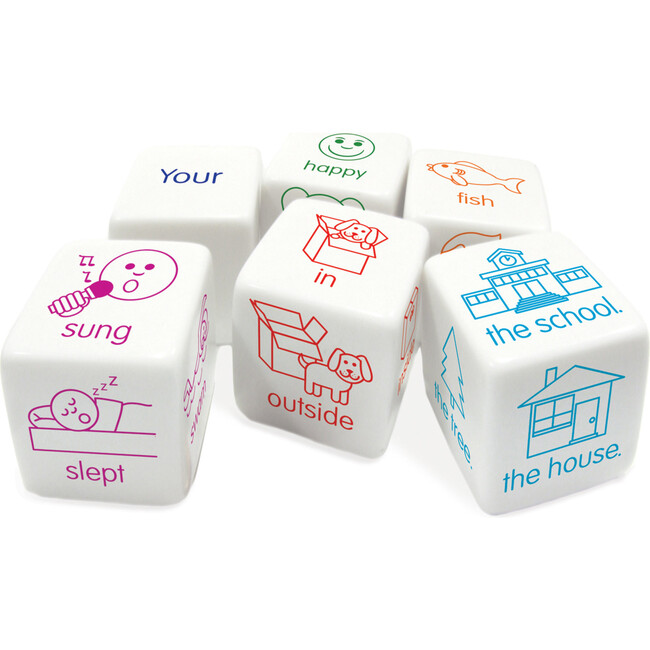 Sentence Dice for Ages 5-8 Grade 1 Grade 2 Learning