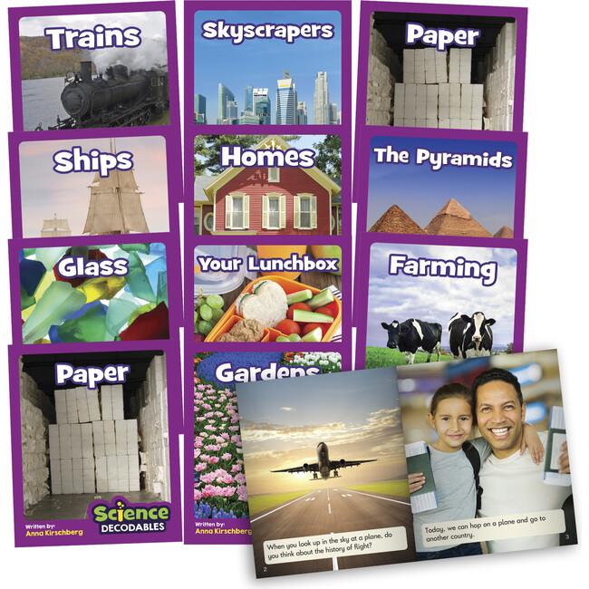 Science Decodables Phase 5 Non-Fiction Educational Learning Set