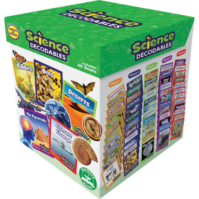 Science Decodables Non-Fiction Boxed Educational Learning Set