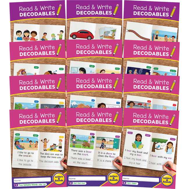 Read & Write Decodables Set B, Reading Supplementary Resources