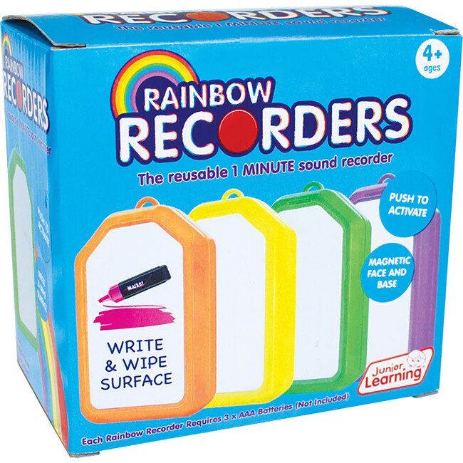 Rainbow Recorders (Set of Four) Teaching Resources