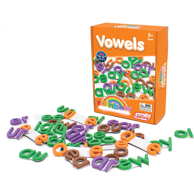 Rainbow Vowels - Magnetic Activities Learning Set
