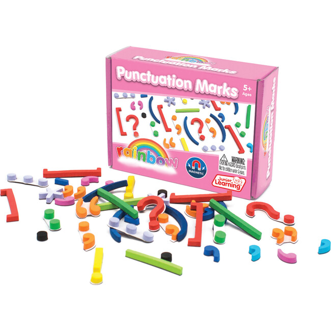 Rainbow Punctuation Marks for Ages 5-8 Grade 1 Grade 2 Learning