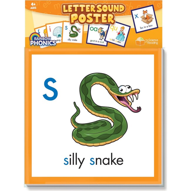 Rainbow Phonics - Letter Sound Poster