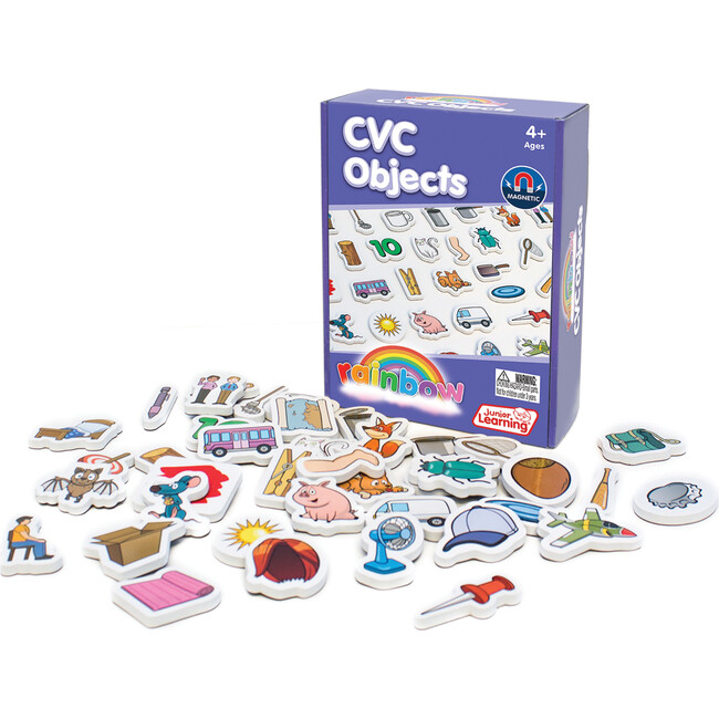 Rainbow CVC Objects Magnetic Foam Set