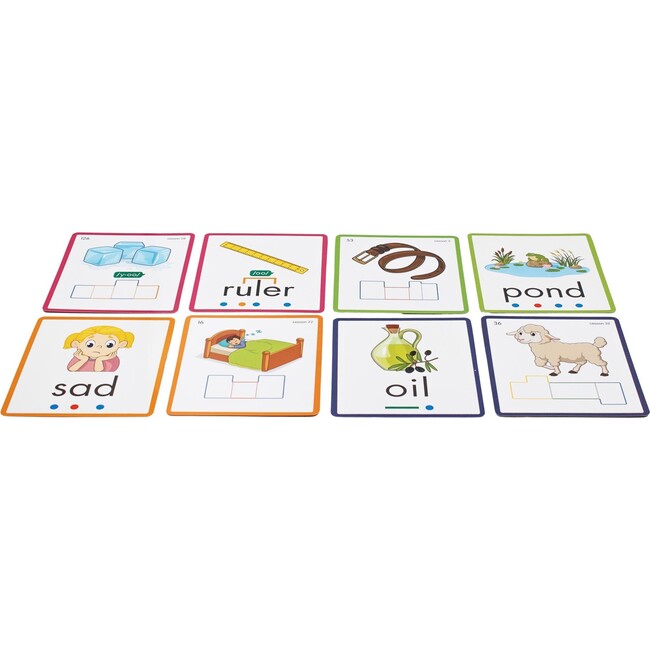 Rainbow Phonics - Decodable Words - 160 Word Cards - STEM Toys - 3