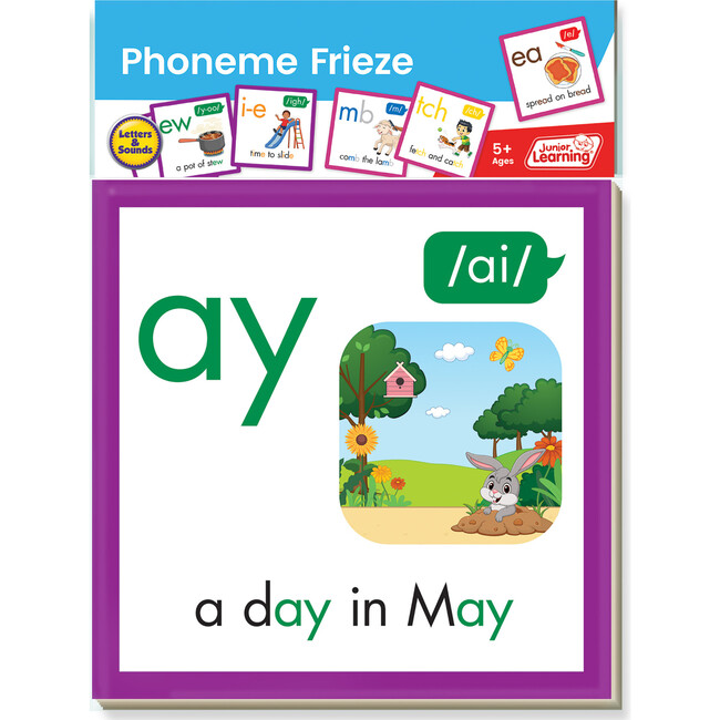 Phoneme Frieze - PRINT, For ages 5+, Grade K