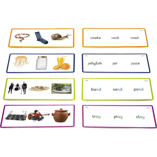 Phonemic Awareness Flashcards, Grade Pre-K - STEM Toys - 3