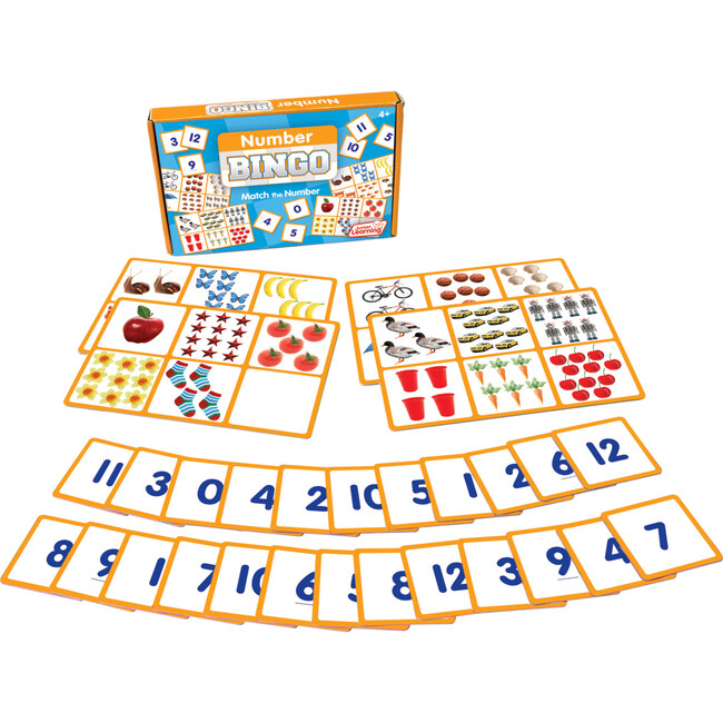 Number Bingo, Pre Kindergarten Learning