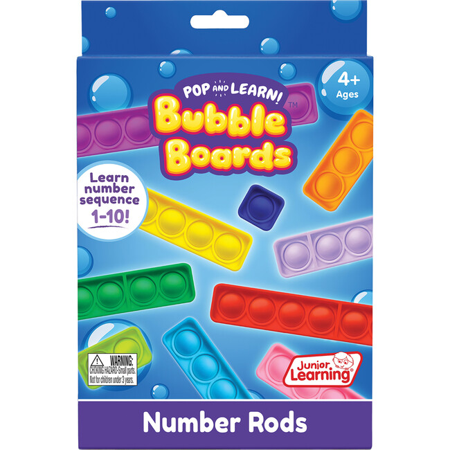 Number Rod Bubble Boards:Pop and Learn