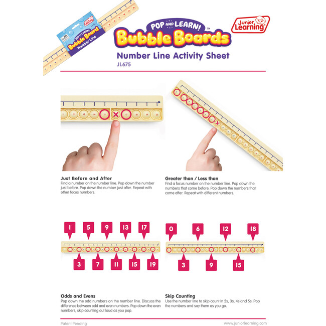 Number Line Bubble Board - STEM Toys - 3