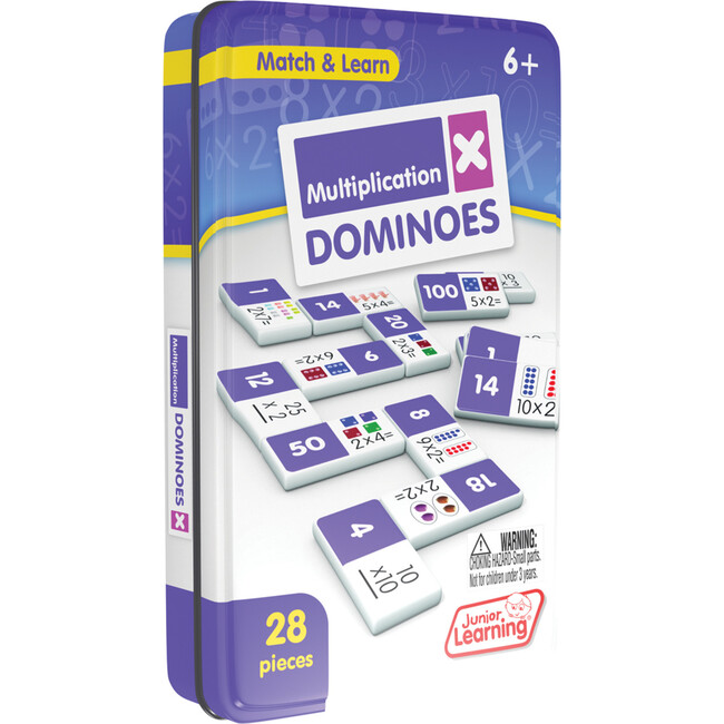 Multiplication Dominoes Game Set